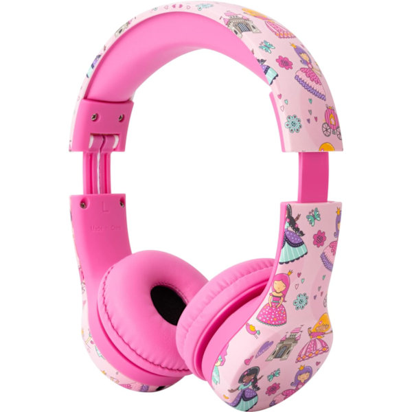 Snug Play+ Barnhörlurar med volymbegränsning för småbarn (pojkar/flickor Princess