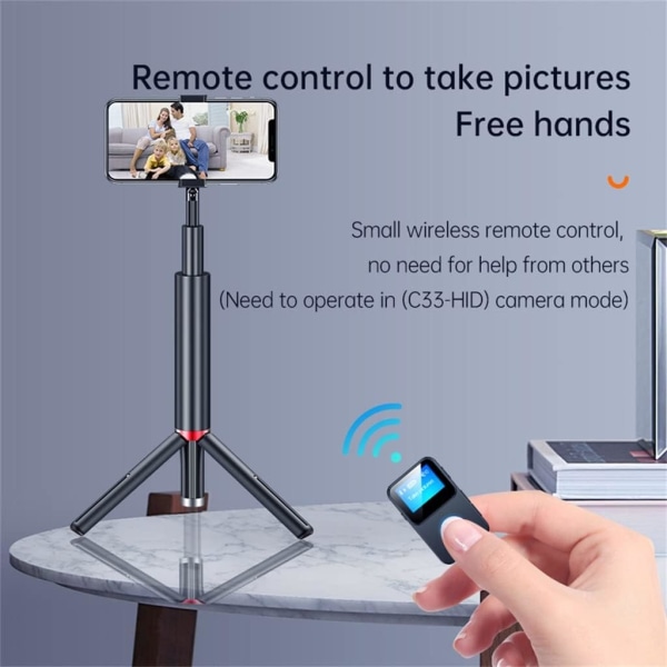 LCD Bluetooth 5.0 Ljudmottagare Sändare 3,5 mm Aux Trådlös Stereoadapter Stöd TF-uppspelning Selfie