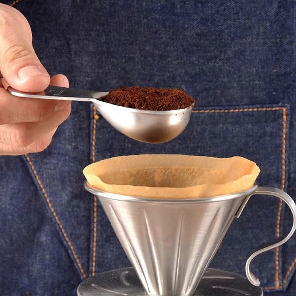 Kaffemått 3st Rostfria Måttskedar 15ml Silver