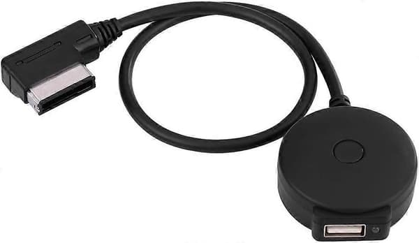AMI MDI Bluetooth Musik AUX och USB hona USB adapterkabel för A4 A6 Q5 Q7 efter 2009