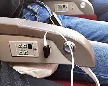 4-pack flygplansadaptrar för hörlurar