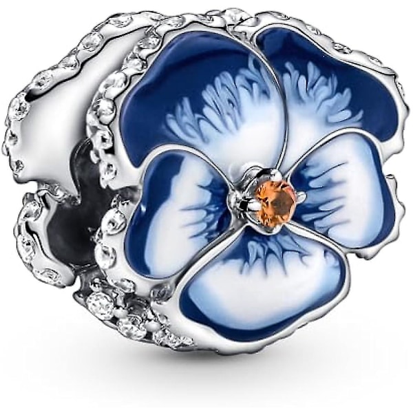 Bebetter Blå penséblomma Charm_SJJYV