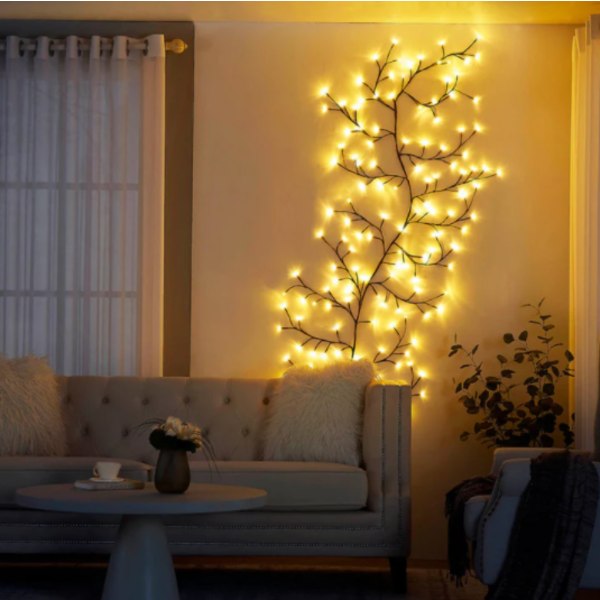 2023 Enchanted Willow Vine - Christmas Willow Vine LED-lampor EU