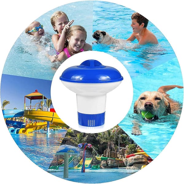 Klordispenser, Flytande Pool Doserare, Klor Pool Flytare för Klortabletter