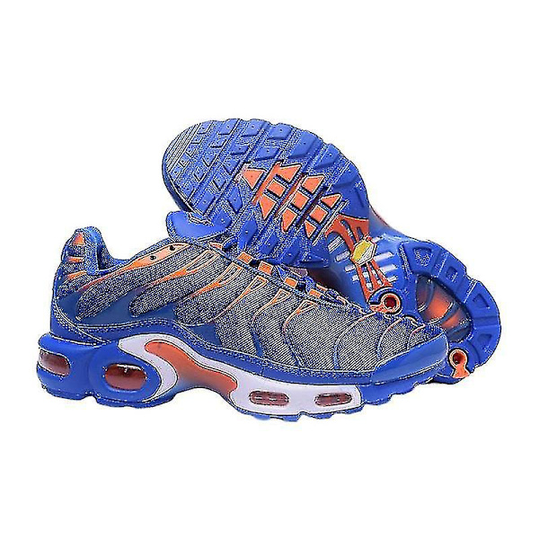 Casual Tn Sneakers för män - Löparskor med luftkudde för utomhussporter - Andningsbara och moderiktiga atletiska skor för män Newway white 43