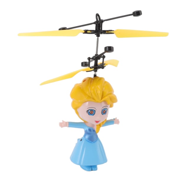 Induktionsflygande Quadcopter Dockor Prinsessa RC Flygande Boll Drone Leksaker Barn Interaktiv RC Flygplan för Pojkar Flickor