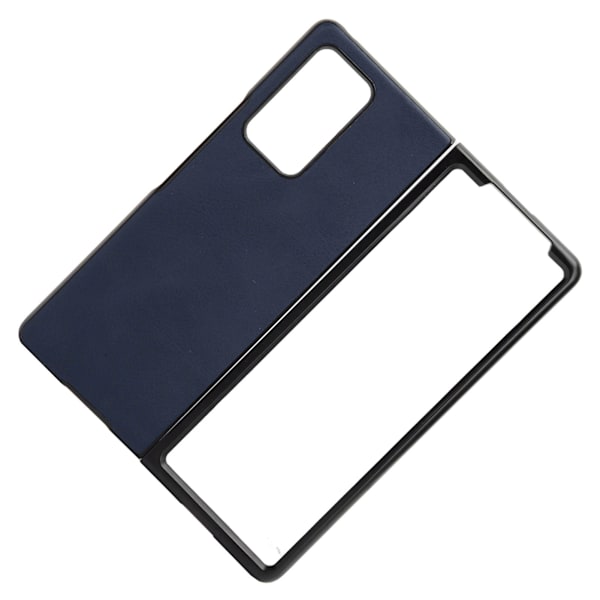 Mobiltelefonskydd Stötsäkert Läderfodral Skal för Samsung Galaxy Z Fold 2 Blå