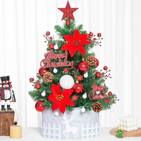 Litet Mini Julgran Set 45cm 1.5 M Juldekorationer 3
