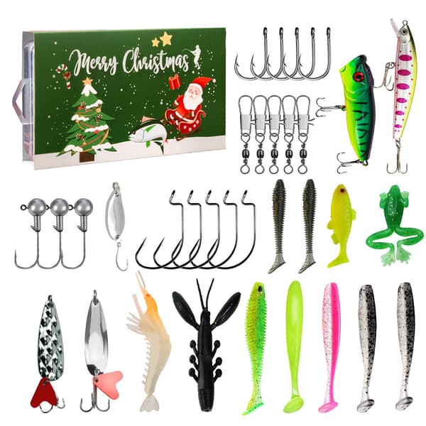 Julfiske Blind Box Bete Set med Kalender I