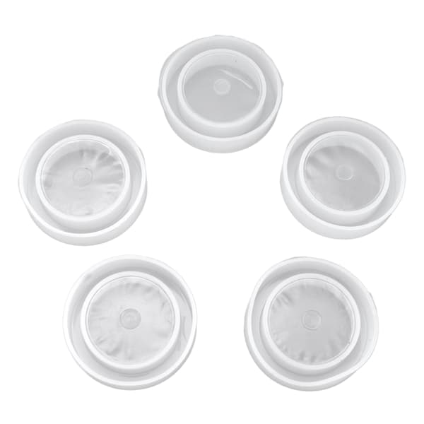 5 st Silikonarmbandformar Silikonmaterial Enkel Avformning DIY Toroidal Form