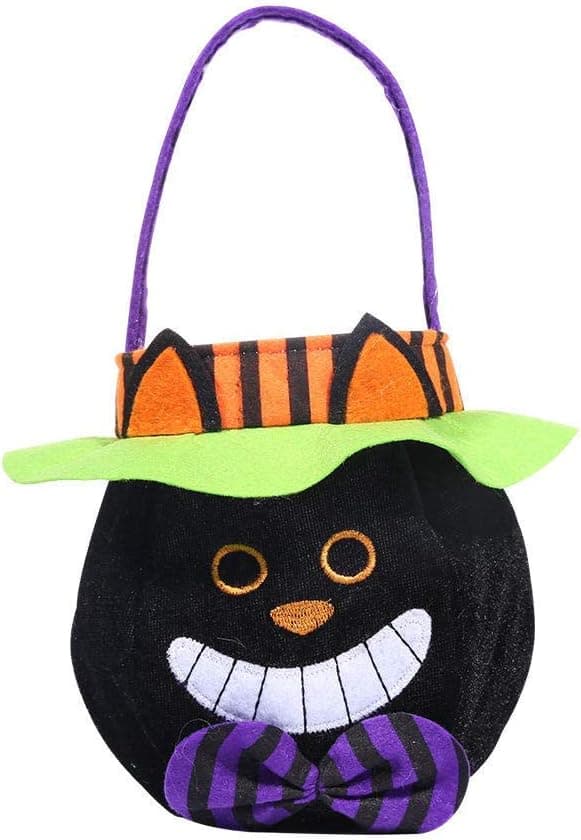 Halloween Pumpa Väska, Halloween Godisväska 2-pack