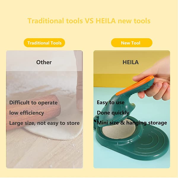 Manuell Dumpling Skin Deggare Dumpling Wrapper Pressare Tortilla Press Tortilla Maker Kökspryl
