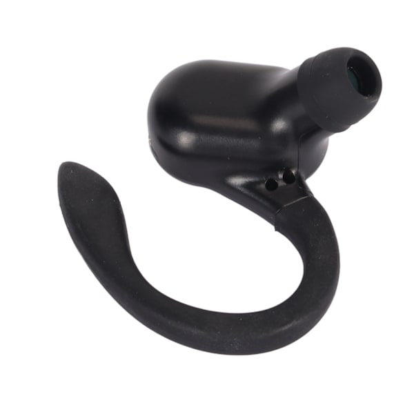 Bluetooth 5.2 Headset HiFi Stereo Ljud HD-samtal Brusreducering IPX4 Vattentät Trådlös Bluetooth Hörlur Singel Öra Svart