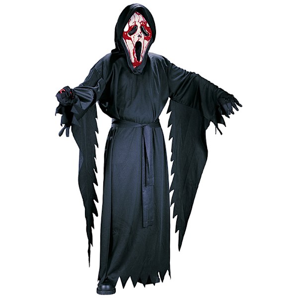 Halloween Scream Kostymfest Cosplay Kostym C M