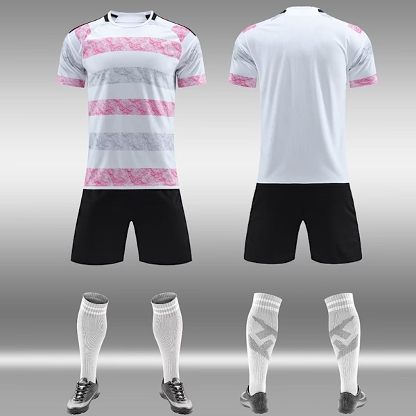 Fotbollströja set för klubb, fotbollsträningsuniform, snabbtorkande C 16