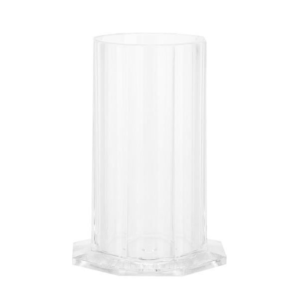 Nagelkonstborsthållare Målnings Penna Etui Organizer Manikyr Verktyg Behållare (Transparent)