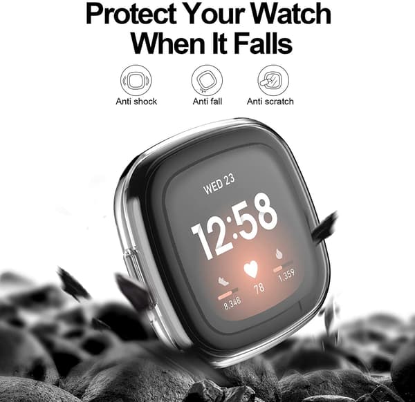 Skärmskydd Fitbit Sense / Versa 3 Transparent