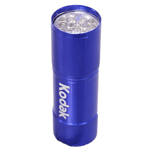 LED-ficklampa, Blå + 3 st AAA-batterier