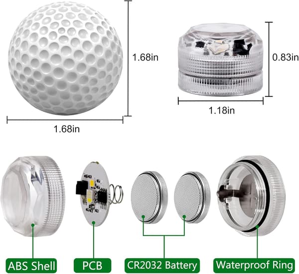 LED Mini Ljus Vattentäta RGB Teeljus Multicolor