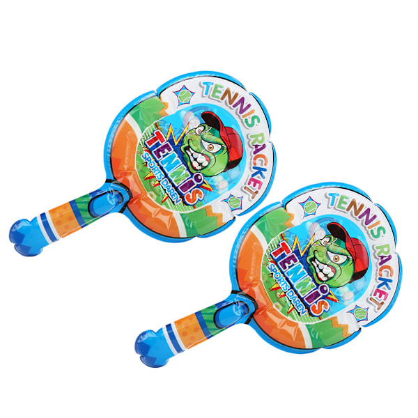 2 st Lätta Uppblåsbara Barn Badminton Racket Sportleksak  1 st Uppblåsbar Boll