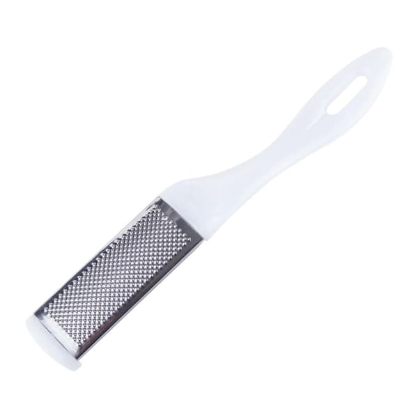 Metallisk Fotfil - Donegal - Vit - Längd 18,5 cm Vit