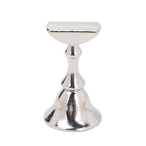 Nageldisplayställ DIY Logg Press On Fixering Magnetisk Falsk Nagelhållare för Nybörjare Manikyr