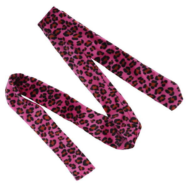 Sjal Elastiskt Hårsnodde Kvinnor Sjal Hårsnoddar Band Flickor Hårband Fläta Band Panther Print