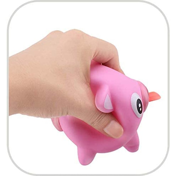 Pratande Djurboll PVC Tungan Ut Stressavlastande Mjuk Boll Leksak Barnpresenter