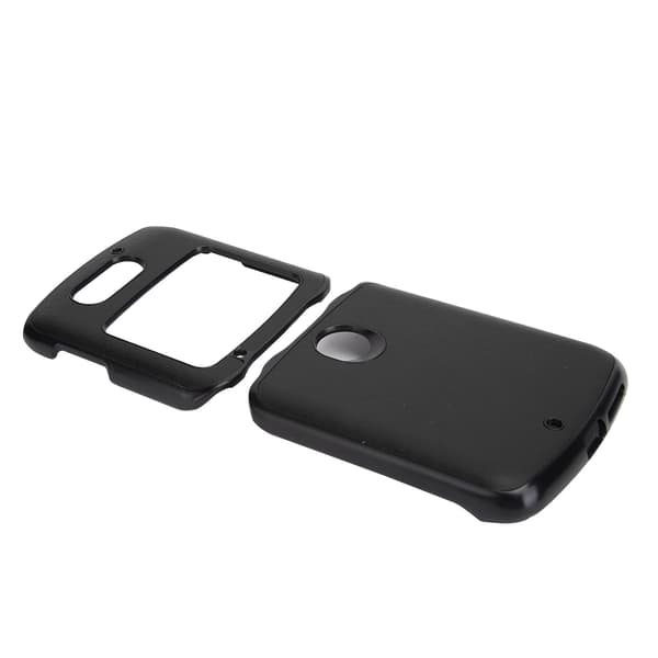 Skyddande mobilskal för Motorola Razr 5G, stötsäkert läderfodral