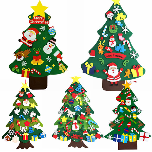 DIY Filt Julgran b