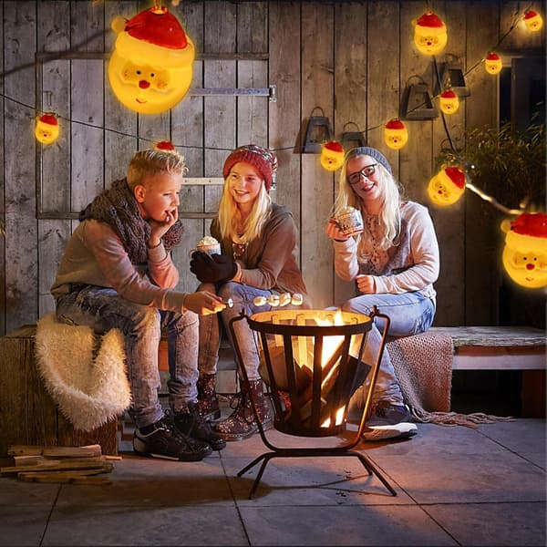 Julljusslingor med 3 m 20 LED-ljus