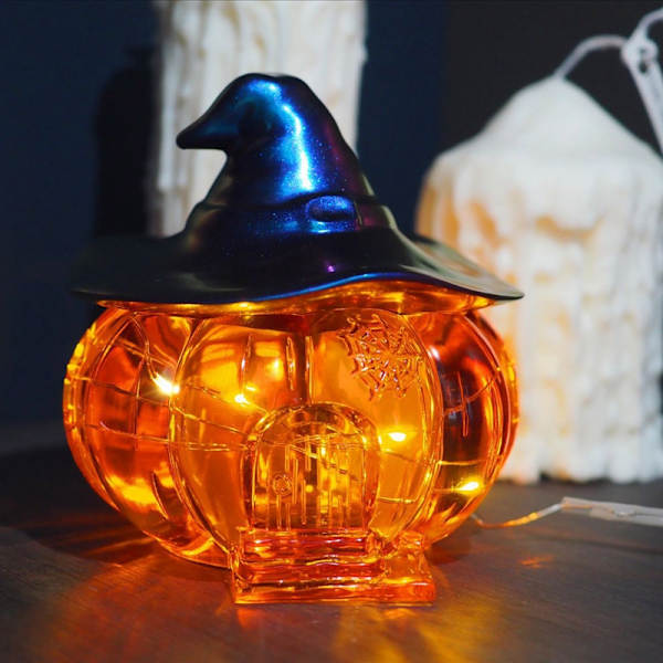 2st 3D Halloween Pumpa Silikonform för Förvaring