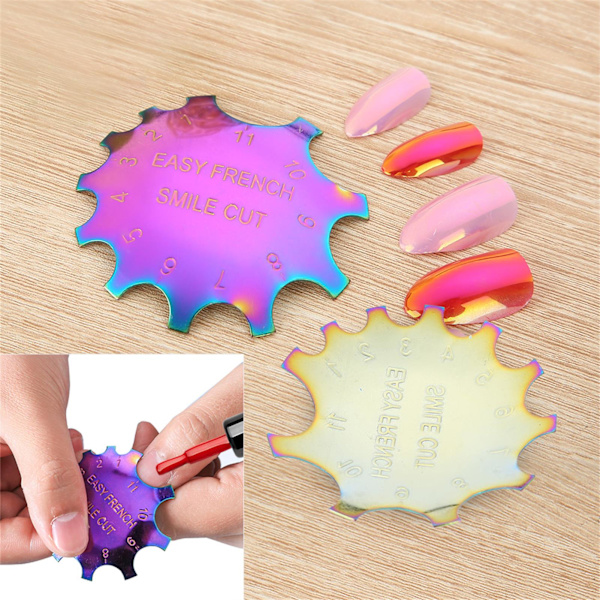 Manikyr Easy French Smile Line Cut Edge Trimmer Nagelskonst Mall