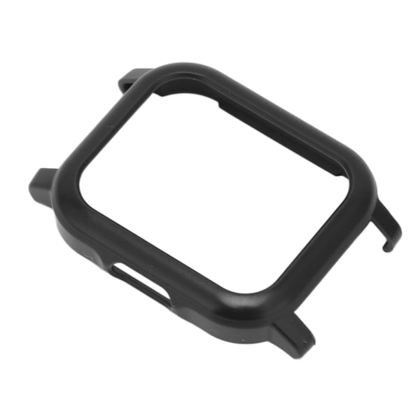 Professionellt Urskyddsskal i Plast Smart Armbandsur PC-fodral för Xiaomi Haylou LS02 Svart