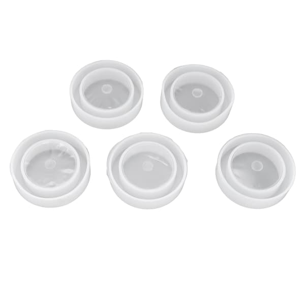 5 st Silikonarmbandformar Silikonmaterial Enkel Avformning DIY Toroidal Form