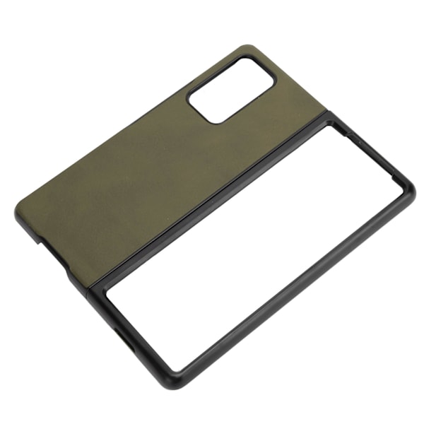 Mobiltelefonskydd Stötsäkert Läderfodral Skal för Samsung Galaxy Z Fold 2 Grön
