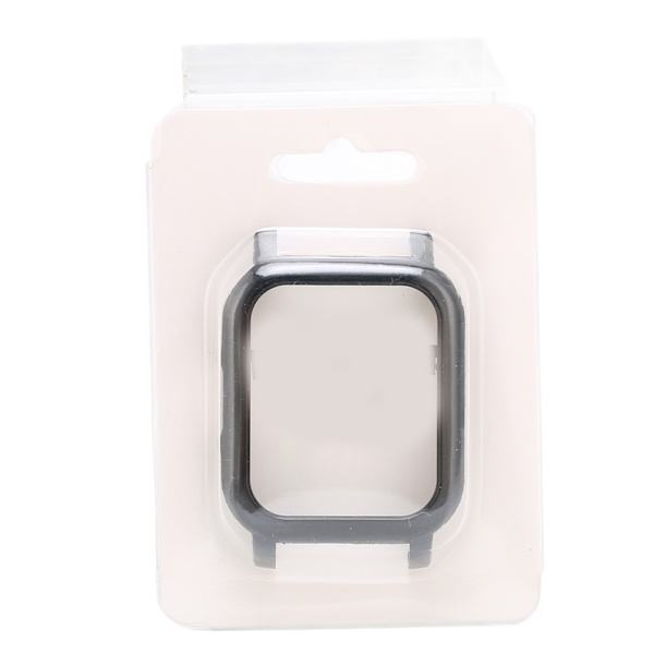Professionellt Urskyddsskal i Plast Smart Armbandsur PC-fodral för Xiaomi Haylou LS02 Svart
