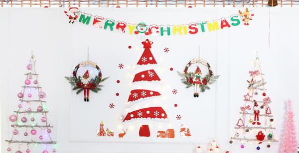 Julfilt julgran Barn DIY filtduk Julklapp 2