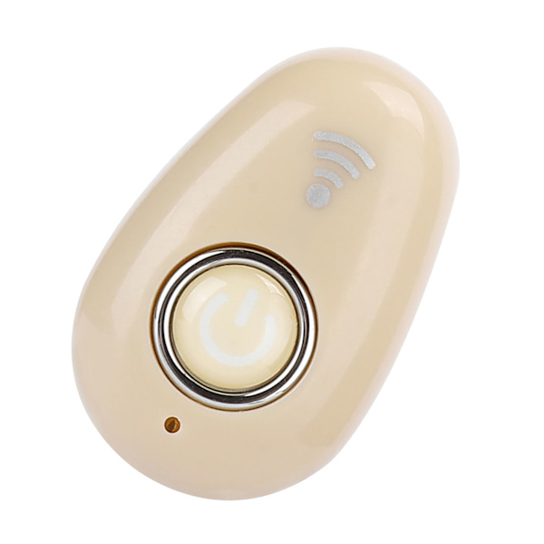 S650 Mini Bluetooth-hörlurar Trådlösa In-Ear Hörlurar Handsfree Headset Monaural Mini Sport Hörlurar (Hudfärg)