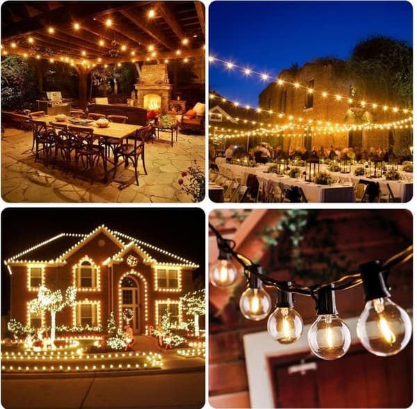 Juldekoration tungsten 25 lampsnöre