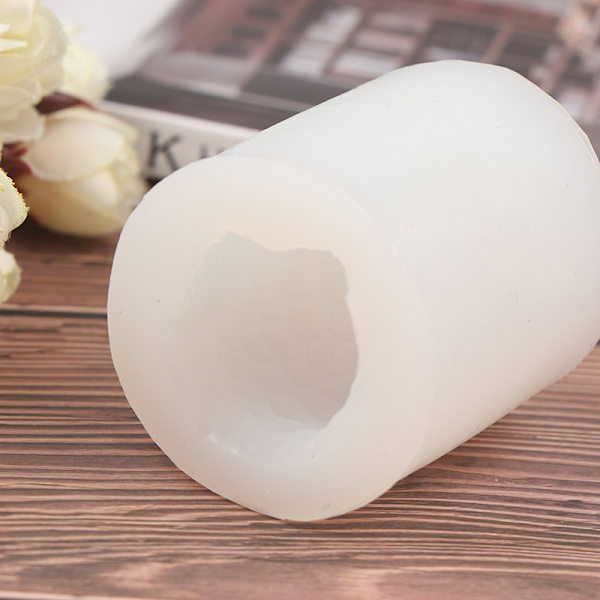 3D Uggla Ljus Silikonform DIY Handgjorda formar
