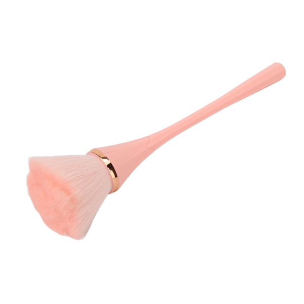 Sminkborste Mjuk Rik Borst Tunna Hårtuber Överdimensionerad Fluffig Stark Pudergreppsförmåga Borste Rosa