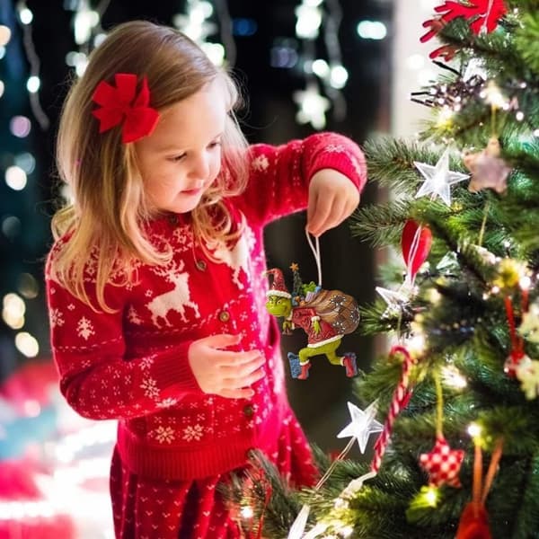 julgran grinch dekorationer clearance grinch