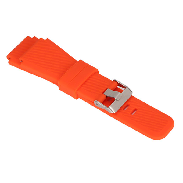 22mm Silikonarmband Ersättning Kompatibel med Amazfit GTR 3 Smartwatch Snabbspänne Armband Orange