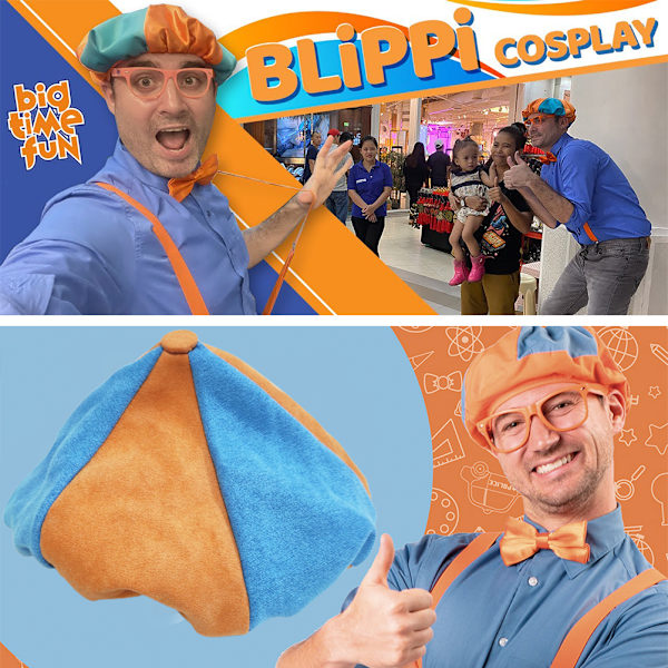 Cosplay-hatt i plysch, mjuk ragdocka-berätt, mjukt cosplay-tillbehör för barn