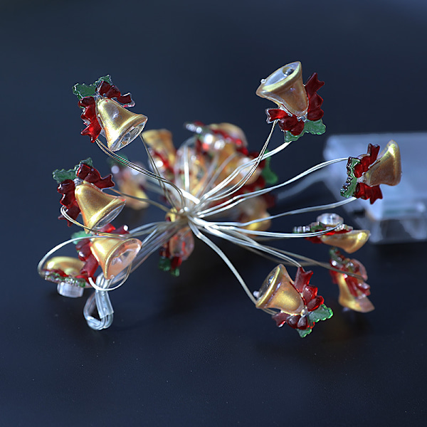 Juldekorationer Wansheng Festival Festoonlampa Jultomte Snögubbe Trädbelysningskedja B 5 M 50 led