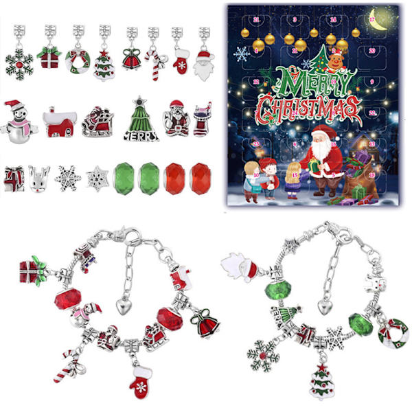 Julkalender Presentask med Stjärnhimmel Armband H
