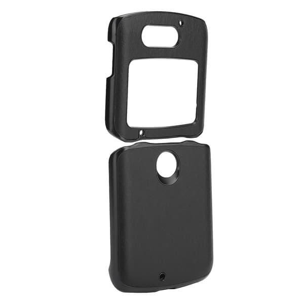 Skyddande mobilskal för Motorola Razr 5G, stötsäkert läderfodral