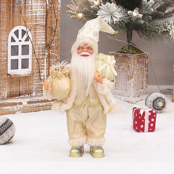 Jultomte Docka för Skyltfönster Dekoration 30cm Stående Jultomte 30cm E
