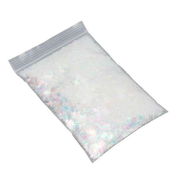 Nagelglitter Sekvenser Hemma Salong DIY Färgglada Glansiga Nagelkonst Palliette Flakes Dekorationer 1.8oz